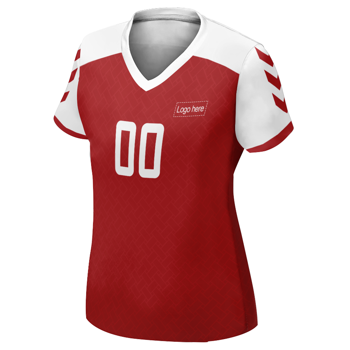 Женское лимитированное футбольное джерси чемпионата мира по футболу в Дании на заказ с изображением